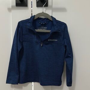 Vineyard Vines Blue Quarter-Zip Pullover